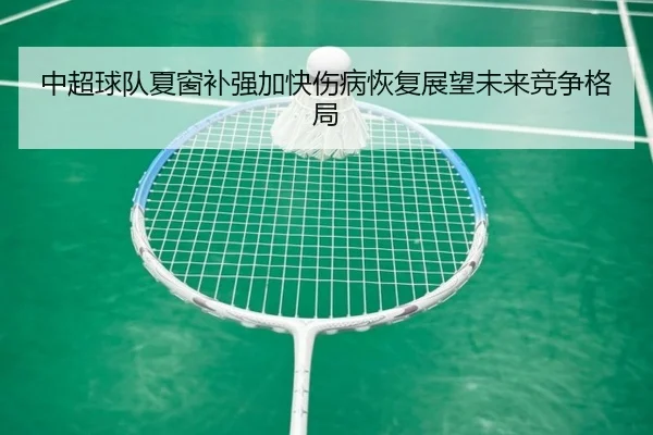 中超球队夏窗补强加快伤病恢复展望未来竞争格局